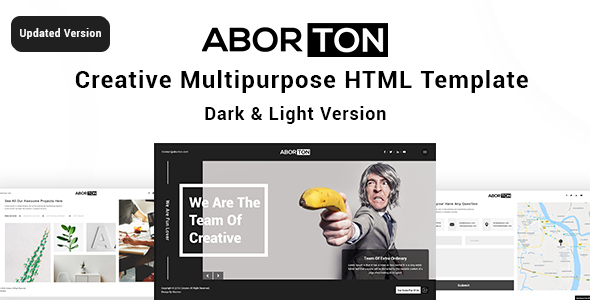 AborTon - Creative Multipurpose Responsive HTML5 Template