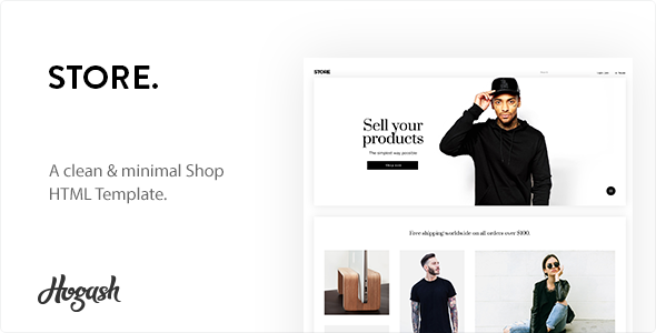 Minstor HTML Template
