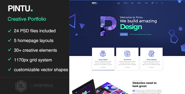 Pintu - Portfolio HTML5 Template