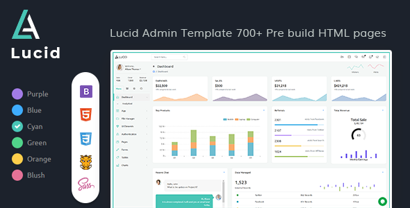 LUCID | Bootstrap 4 & 5 Admin Dashboard Template