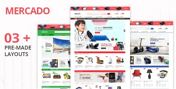Mercado - Ecommerce HTML Template