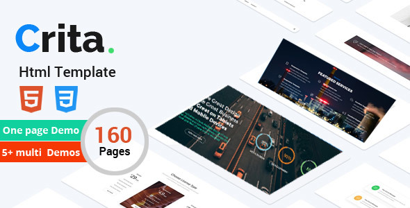 Crita | The Responsive Multi-Purpose HTML Template