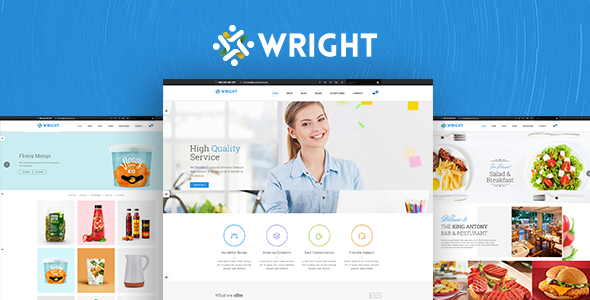 Wright - MultiPurpose HTML5 Template