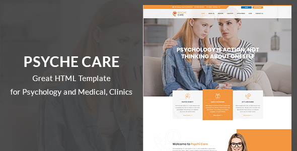 Psyche - Psychology & Counseling HTML Template