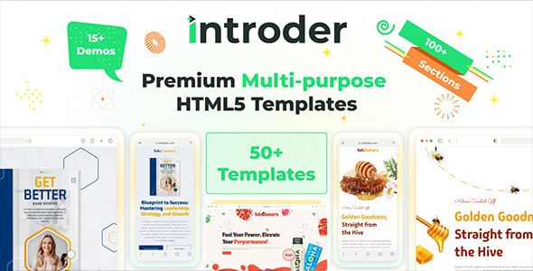Introder - Multipurpose HTMl5 Template