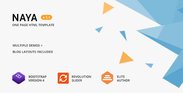 Naya - One Page Parallax