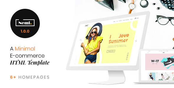Nemi - Multi Store Responsive HTML Template