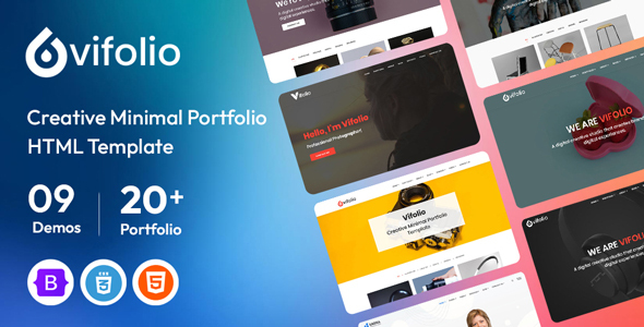 Vifolio - Creative Portfolio HTML Template