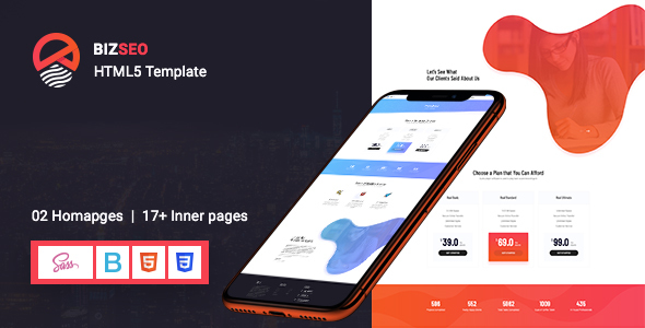 BIZSEO - Creative SEO HTML5 Template