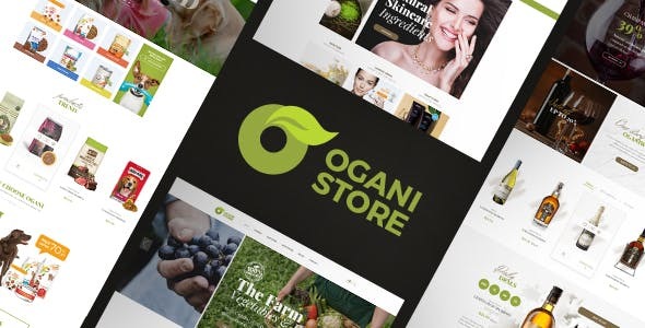 Ogani - Organic Food eCommerce HTML Template
