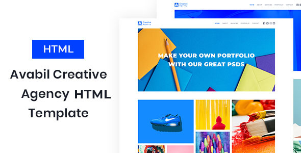 Avabil - Creative Agency HTML Template