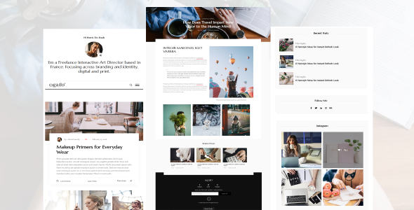 Ogato - Personal Blog Template