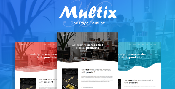 Multix - One Page Parallax