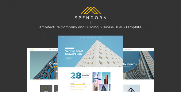 Spendora - Architecture and Building Business HTML Template