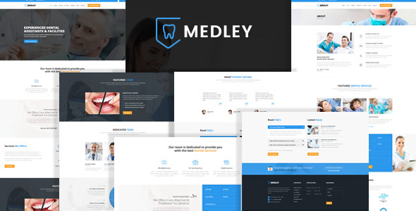 Medley - Dental Clinic HTML Template