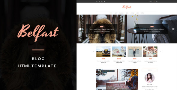 Belfast - Blog HTML Template