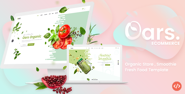 Oars - Creative Organic Store & Fresh Food HTML Template