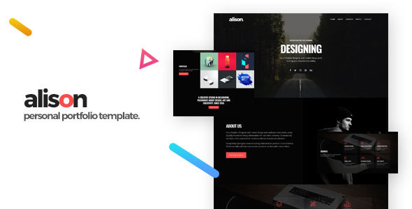 Alison - Portfolio HTML Template