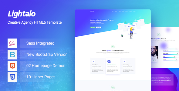 LightAlo - Creative Agency HTML5 Template