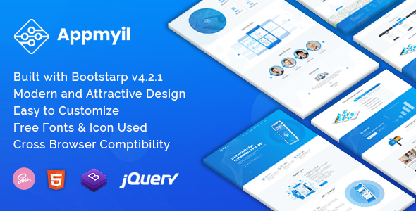 Appmyil - App Landing Template