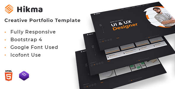Hikma Portfolio HTML Template