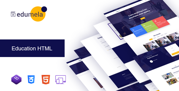 Edumela - Educational Template