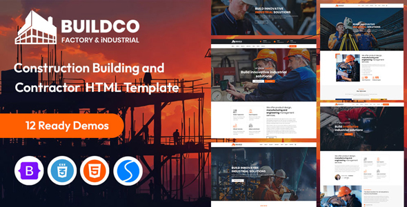 Buildco - Construction Building HTML Template