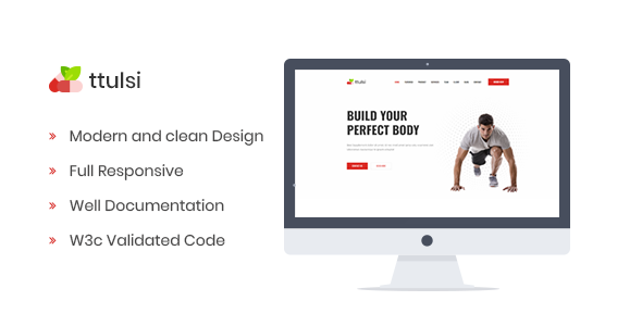 Ttulsi - Health Supplement Landing Page