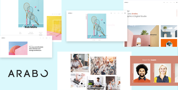 Arabo - Creative Portfolio Template
