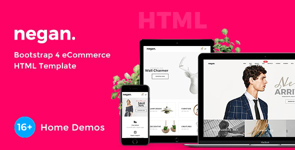 Negan - Minimal eCommerce HTML Template