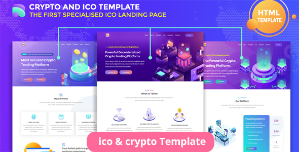 Tokenzero - ICO and Cryptocurrency Template