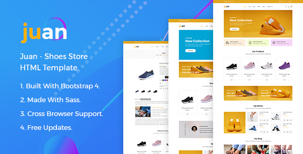 Juan – Shoes Store HTML Template