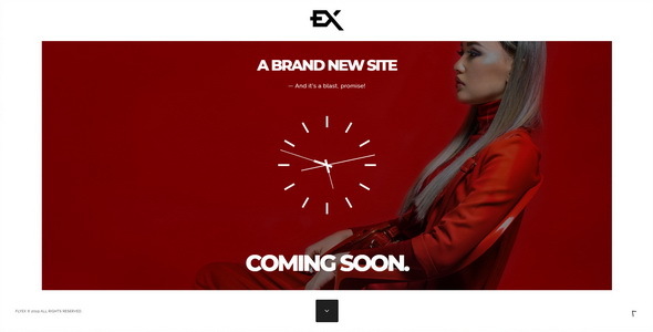 Flyex - Creative Coming Soon Template