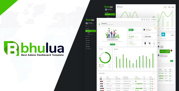 Bhulua - Bootstrap 4 Admin Template Deshboard