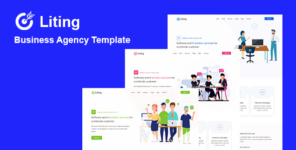 Liting - Agency & Startup HTML Template