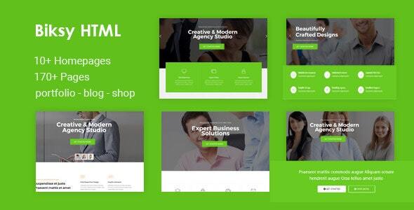 Biksy | Business HTMLTemplate
