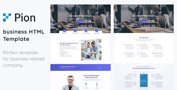 Pion - Consulting Business HTML5 Template