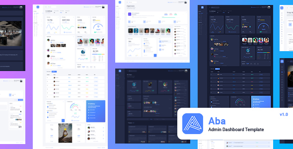 Aba - Responsive Bootstrap 4 Admin Template