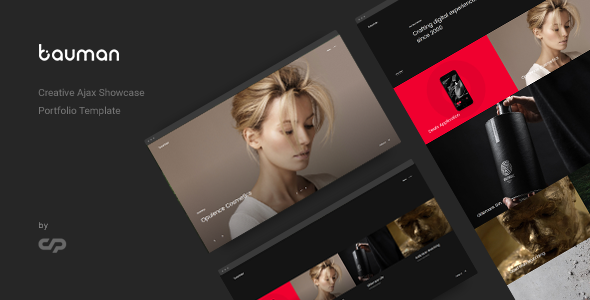 Bauman - Creative HTML Ajax Portfolio Showcase Slider Template