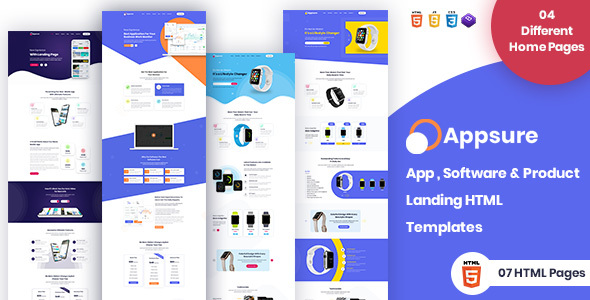Appska - Software & App Landing  HTML5 Template