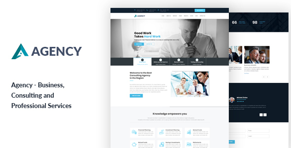 Agency - Business Consultancy HTML Template