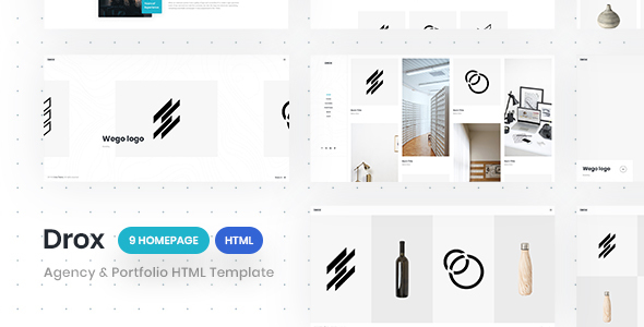 Drox - Agency & Portfolio HTML5 Responsive Template