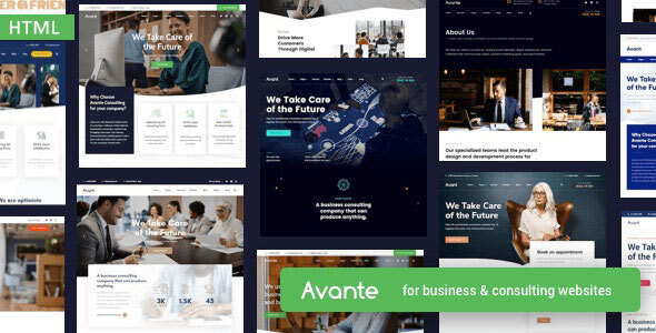 Avante - Business HTML Template