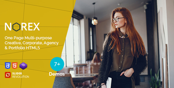 Norex - One Page Parallax