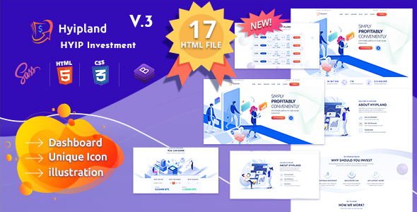 Hyipland - HYIP Investment HTML Template