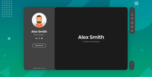 Personal Portfolio Resume Template | BreezyCV
