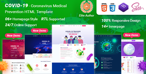 Covid-19 -Corona virus Medical Prevention Template