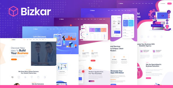 Bizkar - Creative Multi-Purpose HTML Template