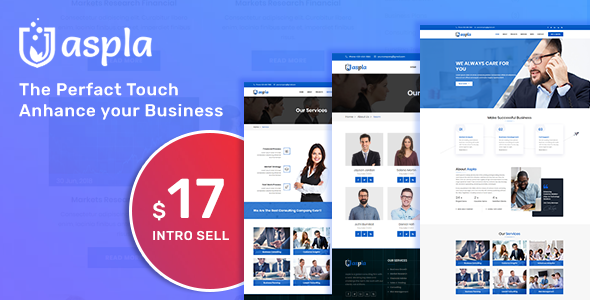 Aspla - Creative Multi-Purpose HTML5 Template