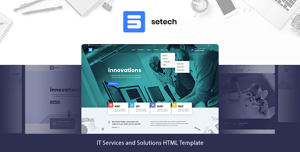 Setech - IT Services and Solutions HTML Template